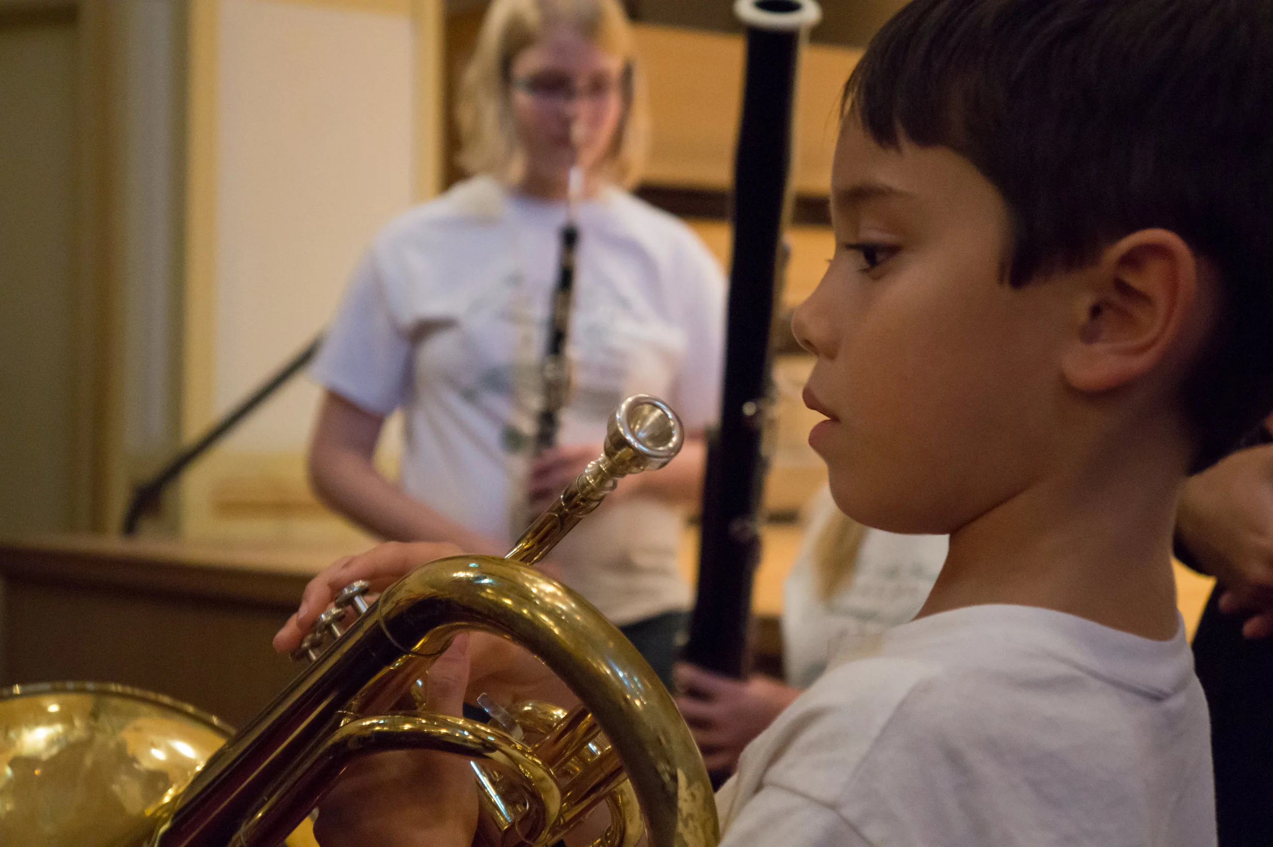 learning a new instrument, children's concert 2016