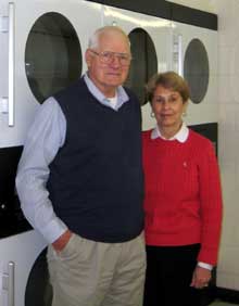 Tom and Marlene Morrical accomplished a major goal with their laundry revenue: they put their four children through college.