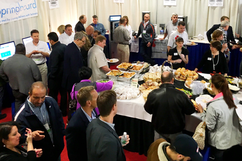 A delicious spread, including continental buffet breakfast, lunch and grand dessert buffets, were relished by all.