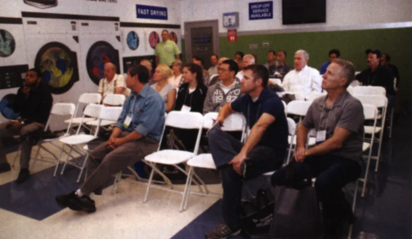 Attendees were able to sit in on a variety of classes throughout the morning and afternoon.