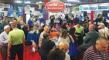This was the scene at Equipment Marketers, Cherry Hill, N.J., as the commercial laundry distributor opened its doors and welcomed customers to its 24th Annual Commercial Laundry Trade Show. (Photo: Equipment Marketers)