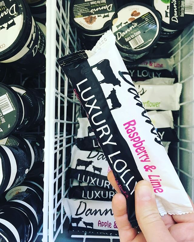 NEW 🚨 With all this HOT weather we thought it was about time we got some of @dannsicecream lollies in stock 🍦#localfarmers #localproduce #shopsmall #shoplocal #madelocally