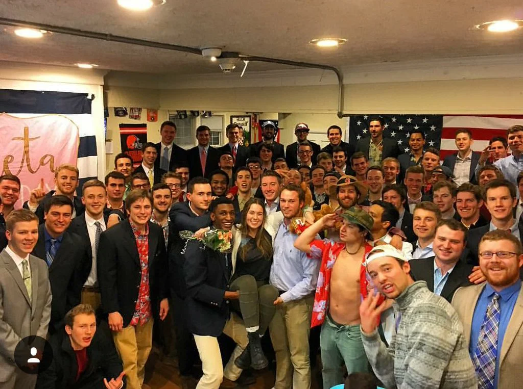 ATΩ BROTHERS WELCOMING OUR 2016 ATO SWEETHEART, Maddie dickerson, of pi beta phi sorority