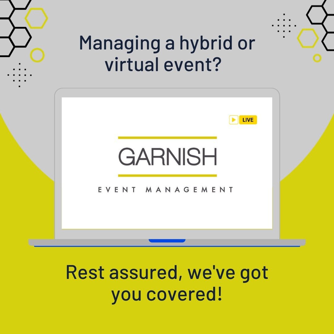 Virtual and hybrid events are still alive and well, and we continue to work on improving these experiences. Need additional support to take your virtual and hybrid events to the next level? Here are a few things Garnish can assist with:

💥 Attendee 