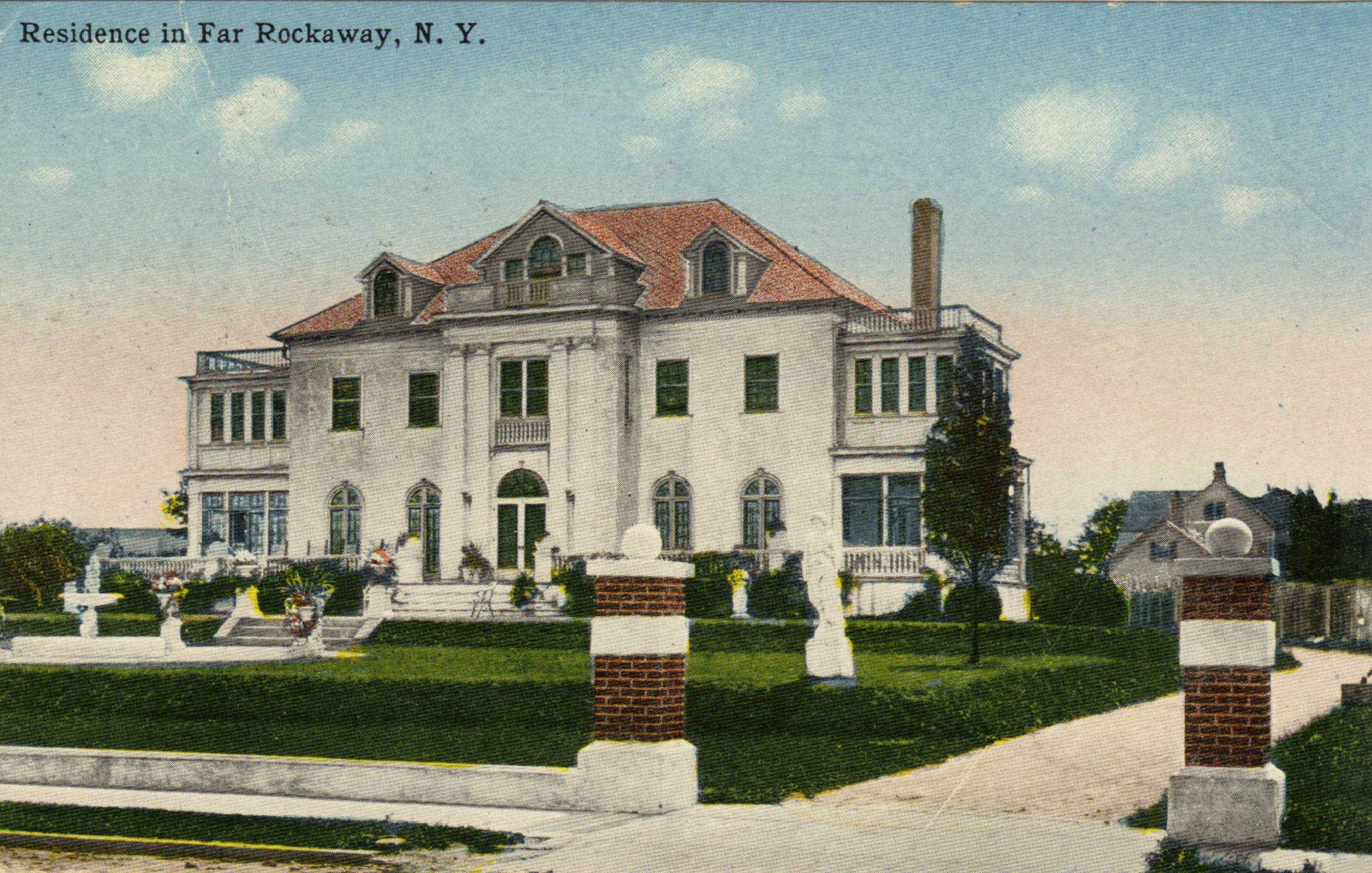 Another Beautiful Residence Photo courtesy of the Leiman Library and The Leiman Collection on Rockawaymemories.com