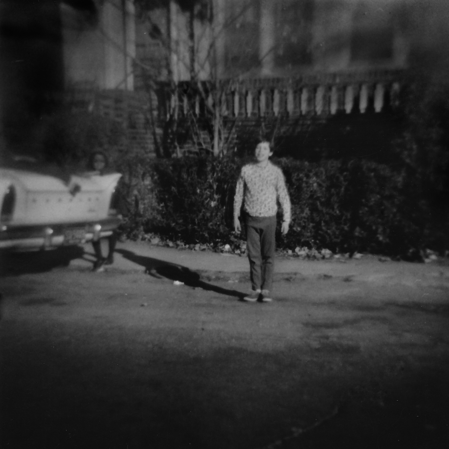 An Image From 1967. Estee, The Youngest Of The Kirschenbaum Children In Front Of Their House. As Can Be Seen- I Had Not Honed My Photography Skills Yet!