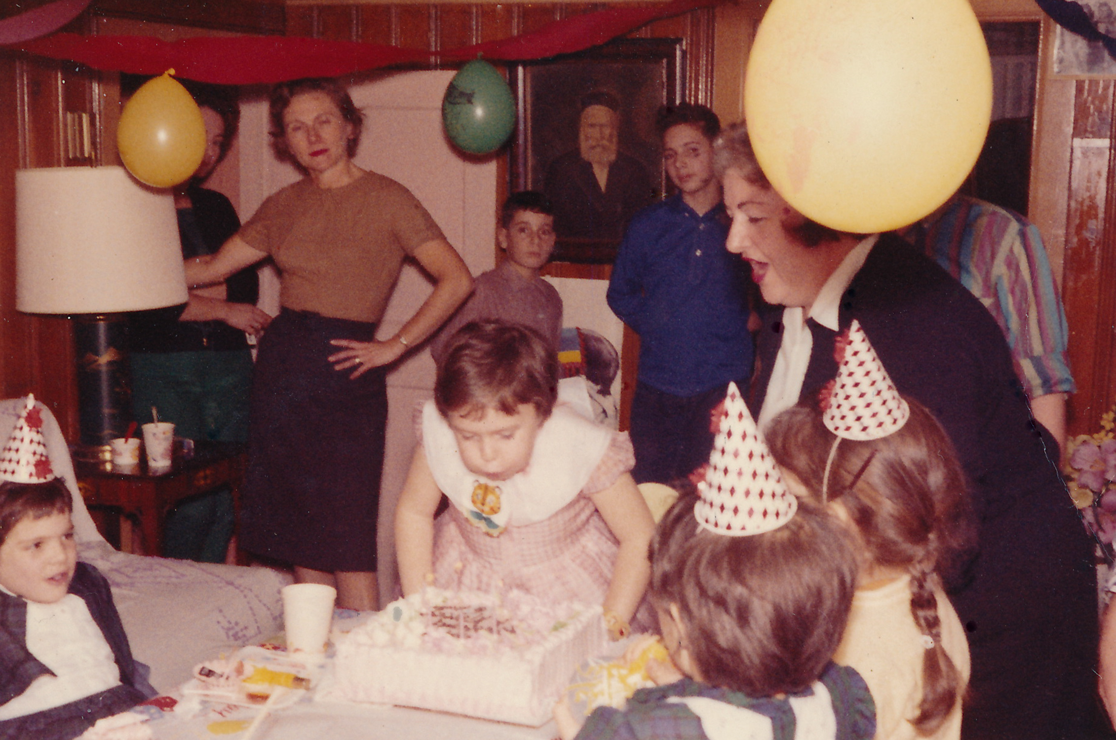My 1st Grade Birthday Party In Our Finished Basement. 