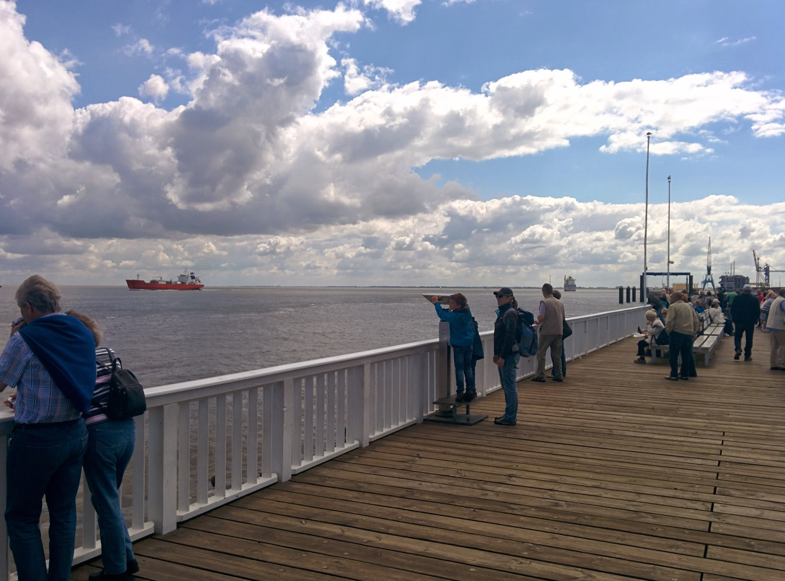 Still no view of the North Sea. Patience, young padawan.