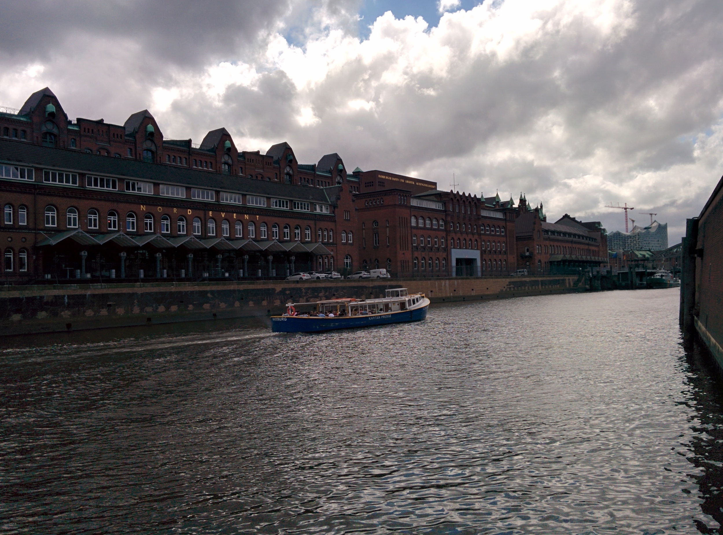 Never far from the water.