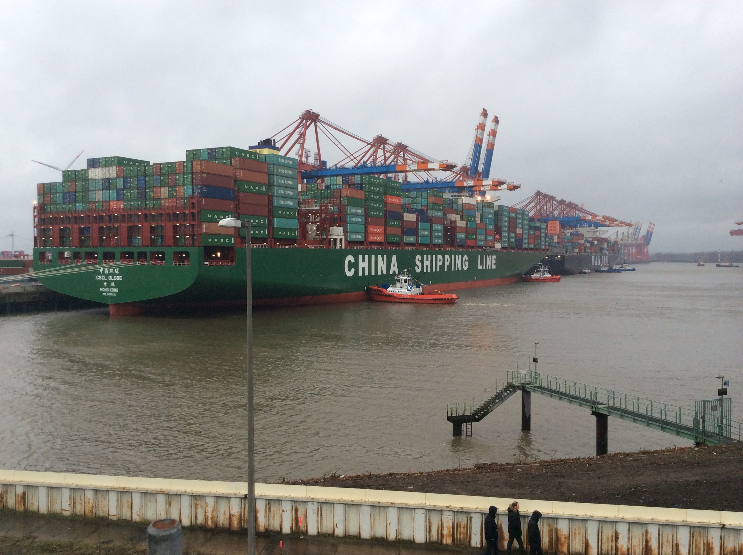 CSL Globe - home port of Hong Kong.