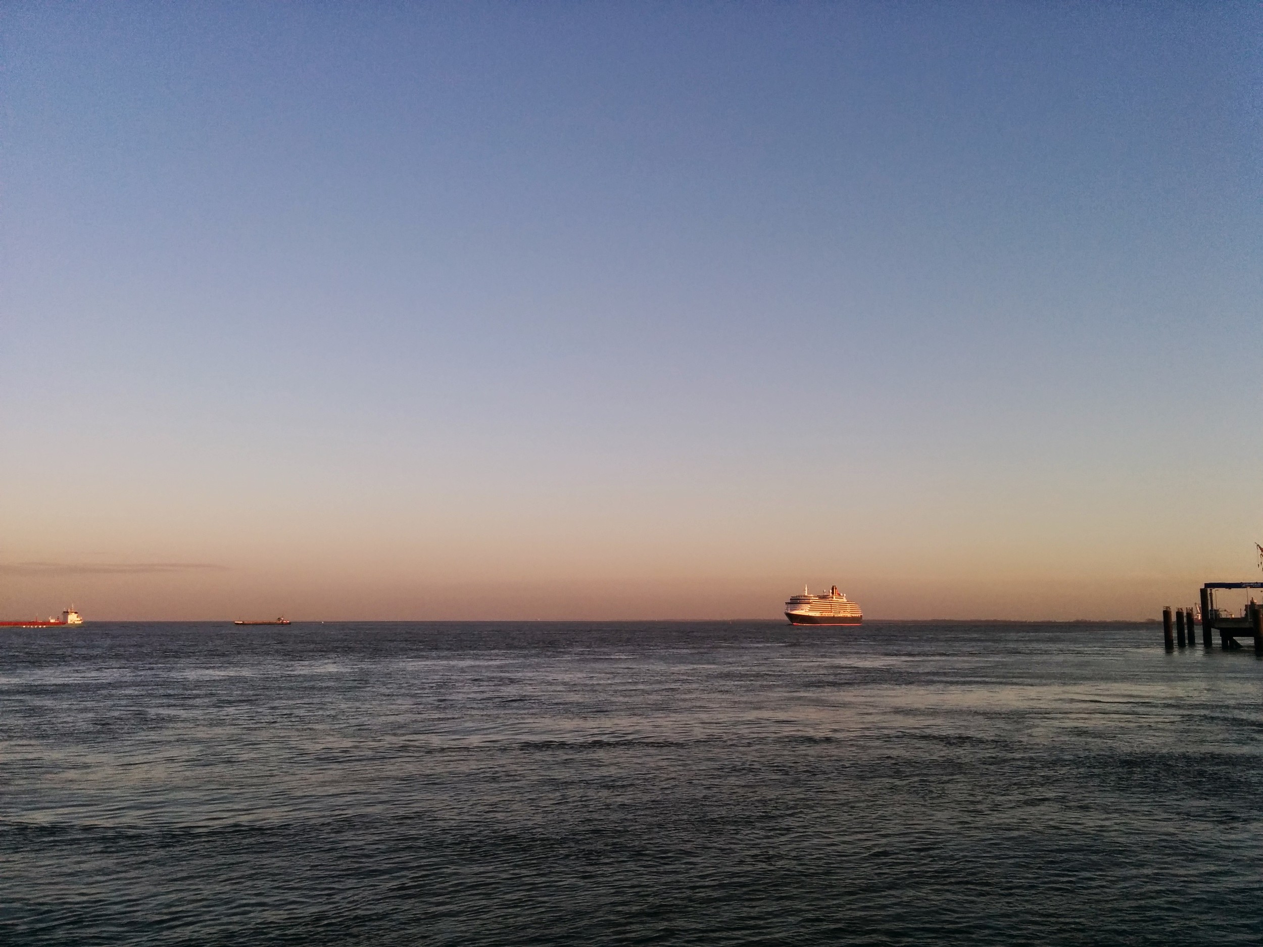 There she comes...