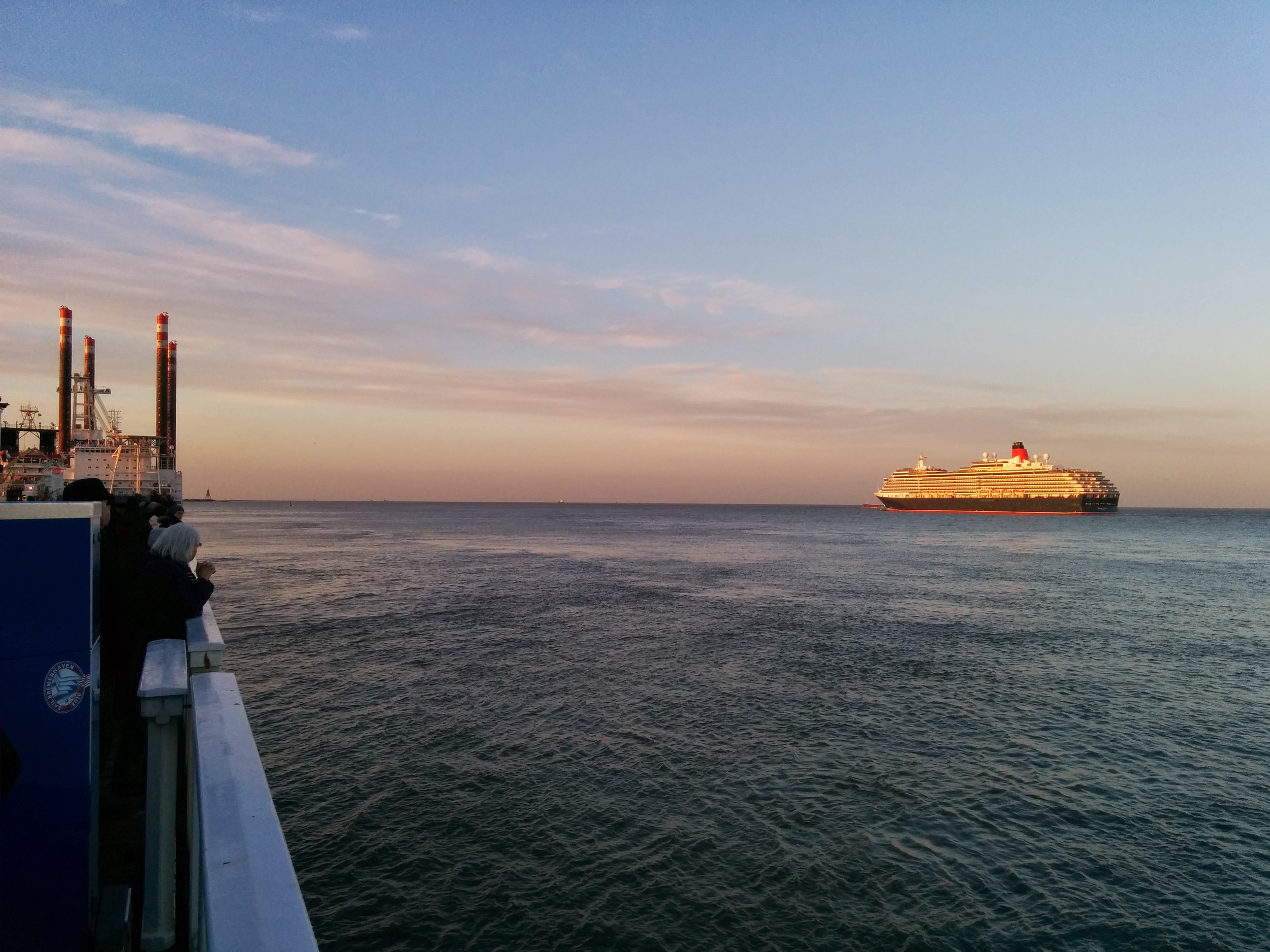 ...and there she goes.