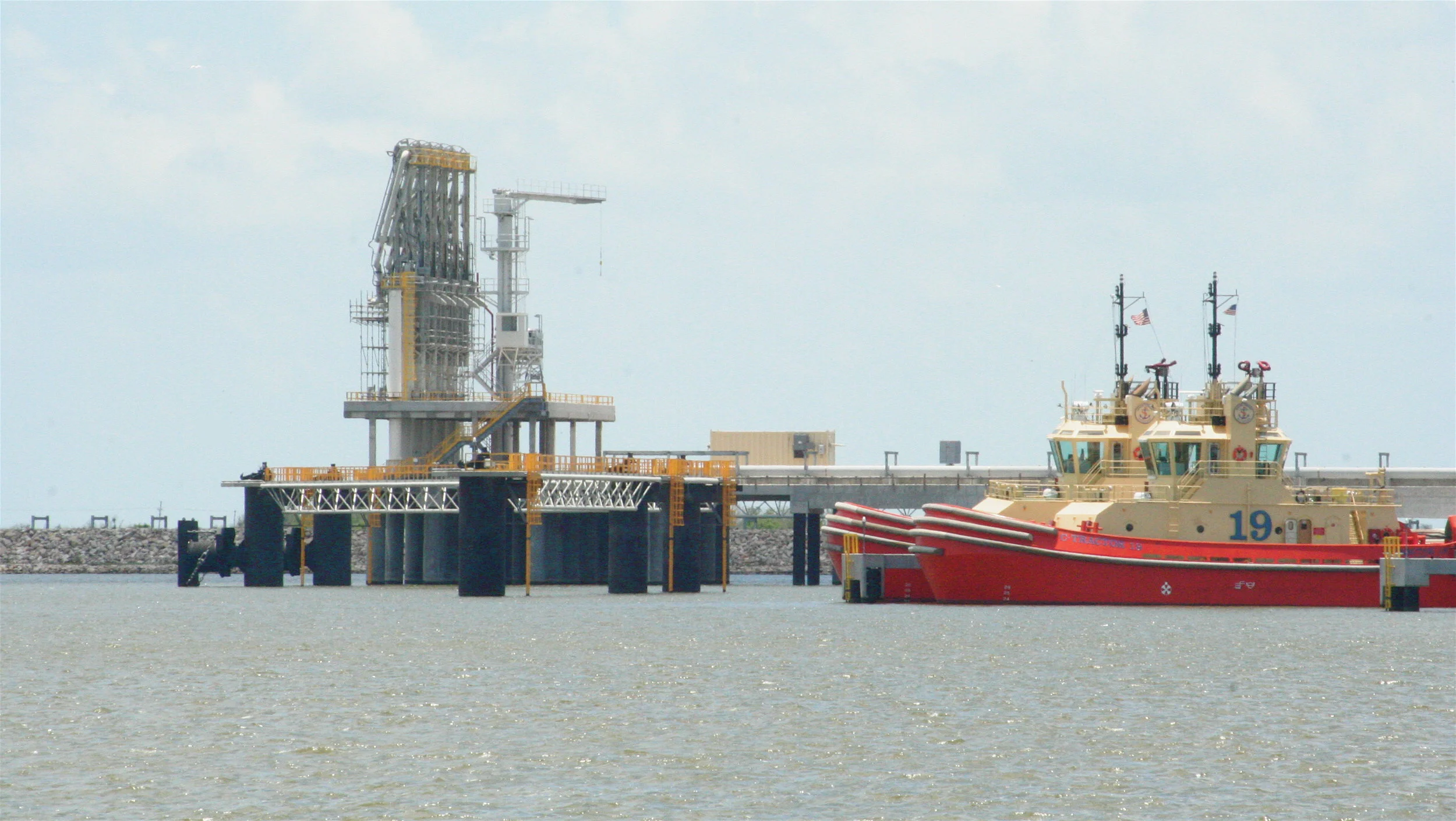 Sabine Pass LNG Terminal. Photo courtesy of Roy Luck.
