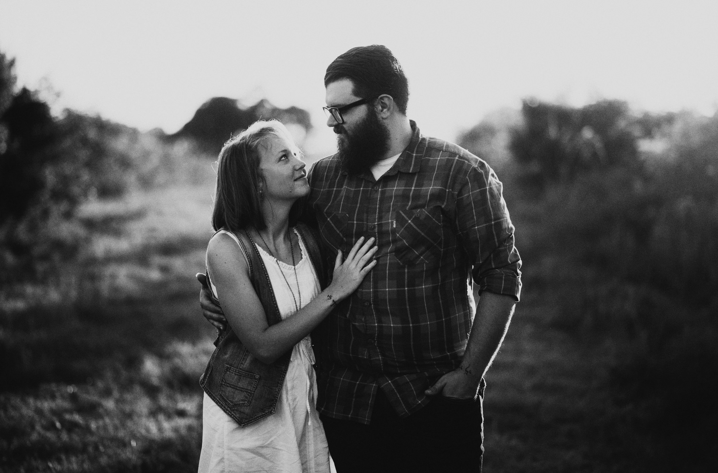 Greyson and his wife, Lauryn.