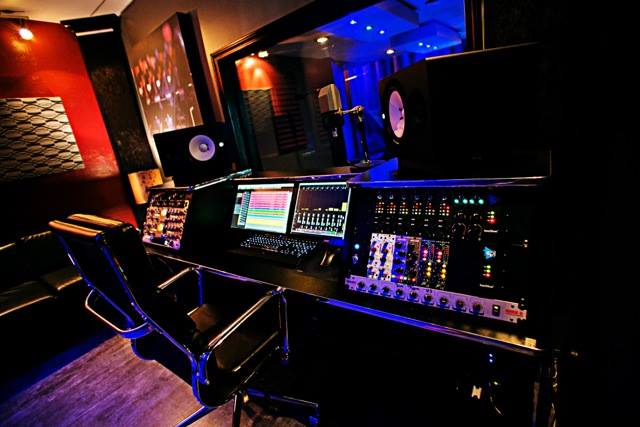 Red Cat Console, custom built by Engineer Luke Wallace