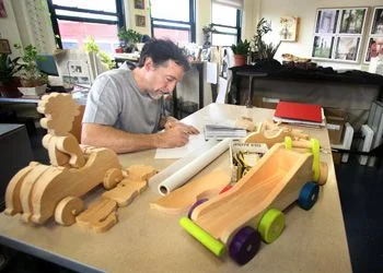 Industrial Designer, Patric Santerre of ARCADIA designworks in Portland