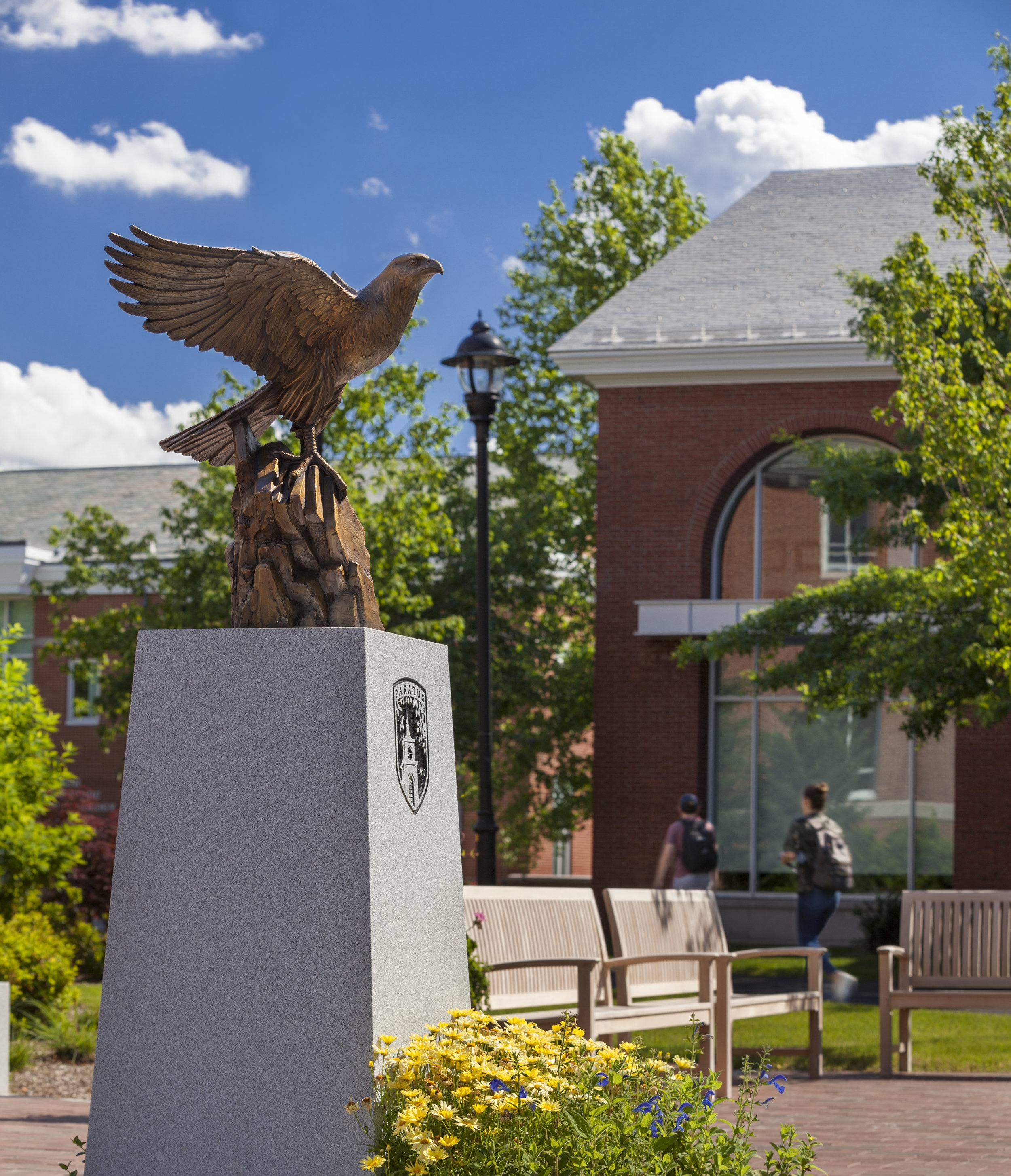  Falcon sculpture by Skylight Studios 