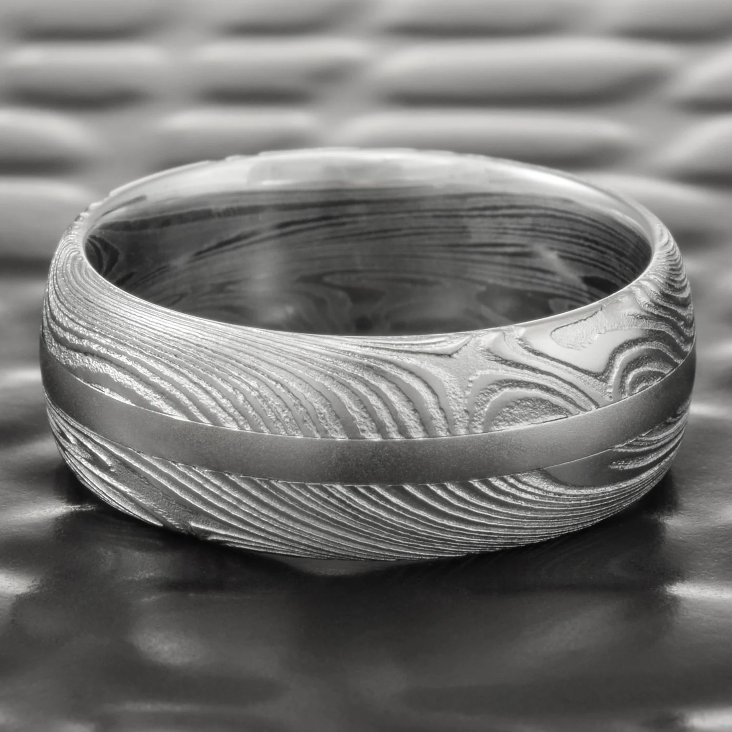 mens patterned handmade steel band