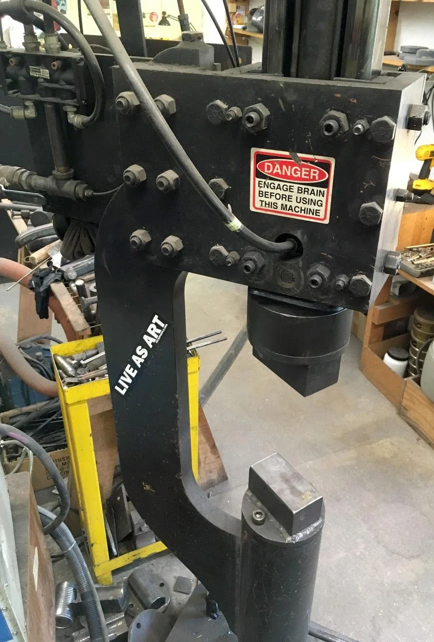 My Bull power hammer. It hits hard, but is beautifully controllable.