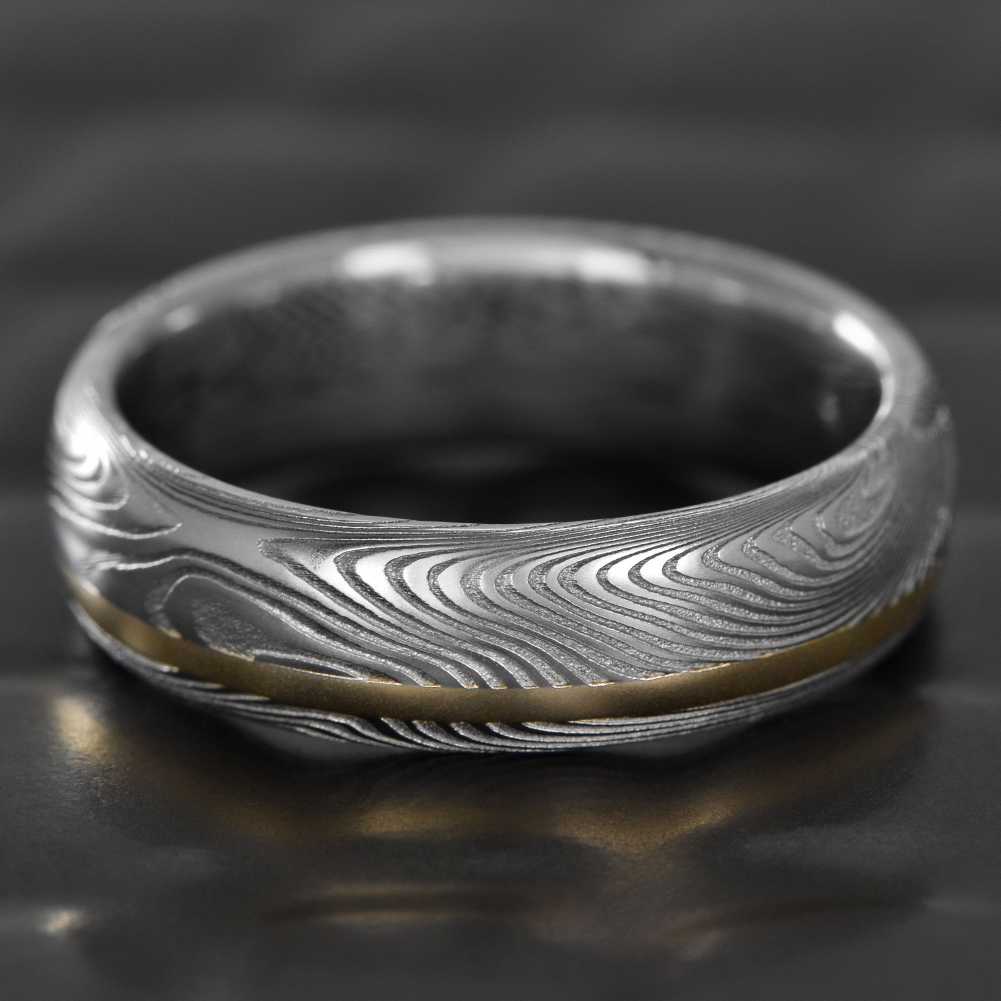 Comfort-Fit-Damascus-Steel-Band-Offset-Yellow-Gold-Inlay.jpg