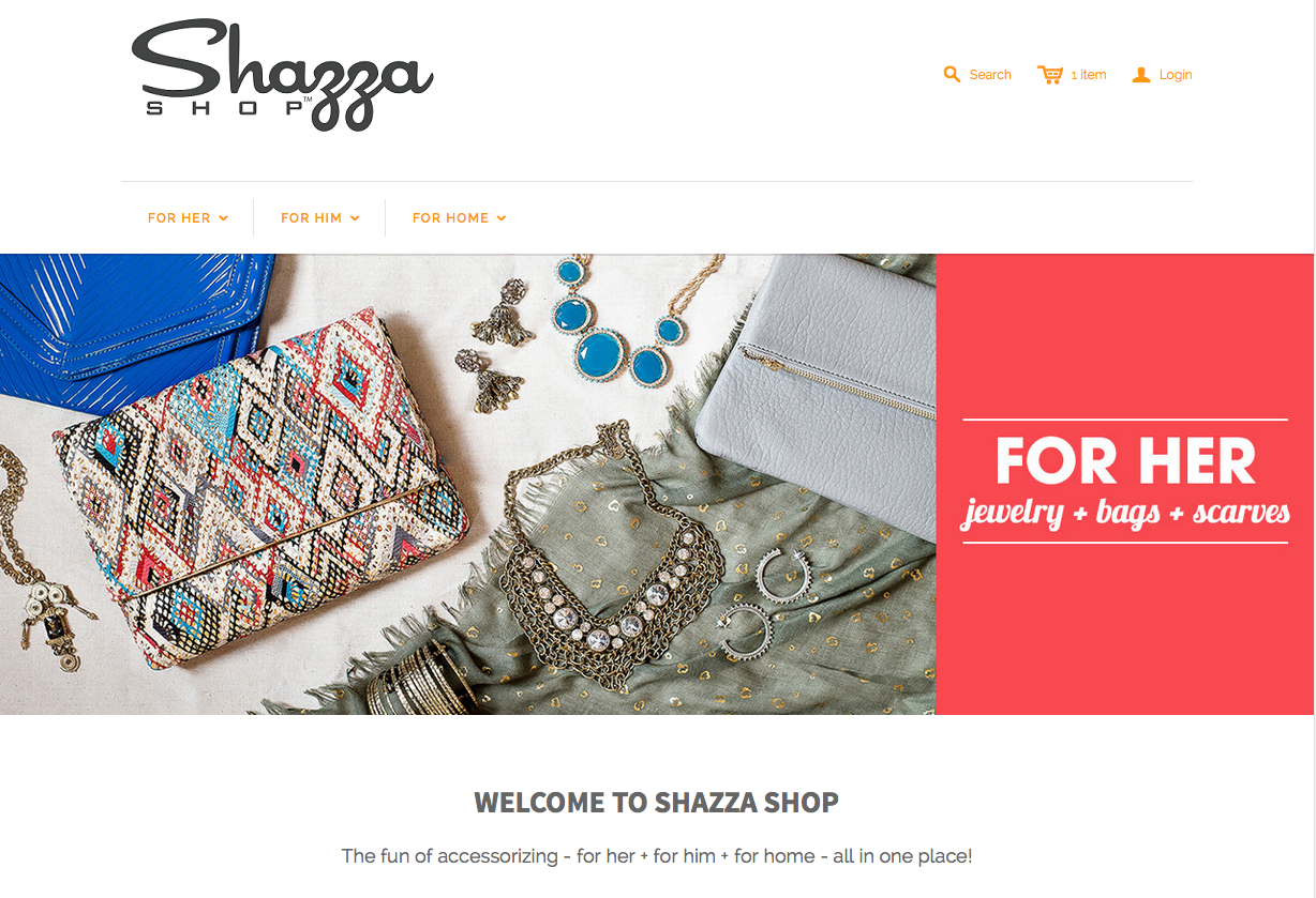 Shazza Shop :: Online Accessories :: Philadelphia Product Photographer