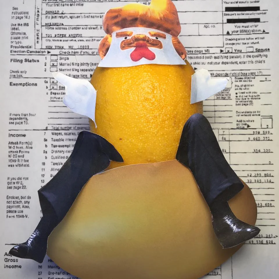 4.14.17 Which Came First, The Chicken Or The Audit?... “So, the answer is, I’ll release. And I’d like to release. But the audit. I'm under audit every single year. My business is so big, they can't stop auditing. They start auditing at one end, and by the time they reach the other end, they have to start over again. And some of my businesses are so big, they have to go bankrupt. I make a lot of money, because I make a lot of money and the business goes bankrupt. I don't have to pay the taxes on the money the business lost. It's very complicated. I'd like to release. I'll release when the audit is over which is never." #TaxMarch
