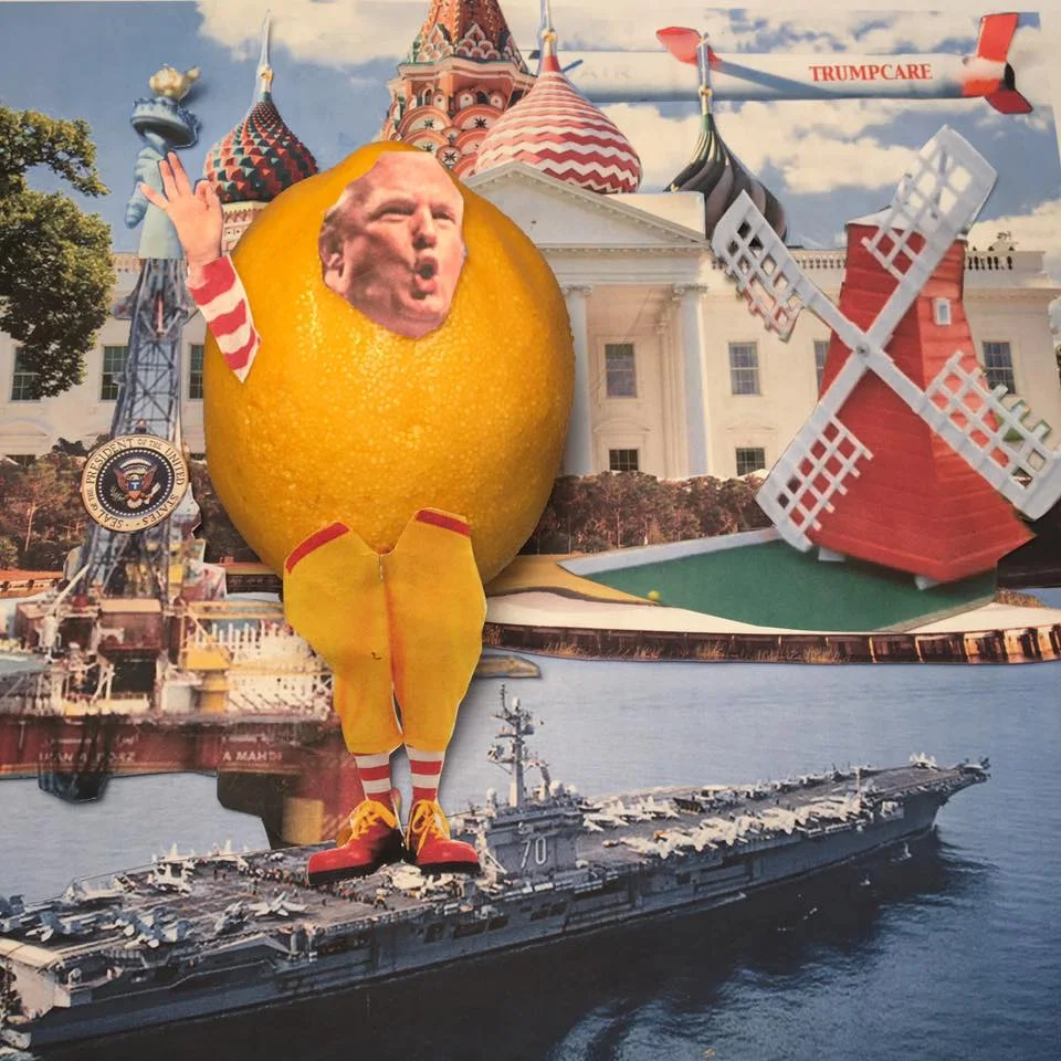 4.29.17 The Ingenious Queens-Born Noble Don Quixotic of Mar-a-Lago "I thought it would be easier." #LemonLaw #SqueezetheLemon #DivestDonald
