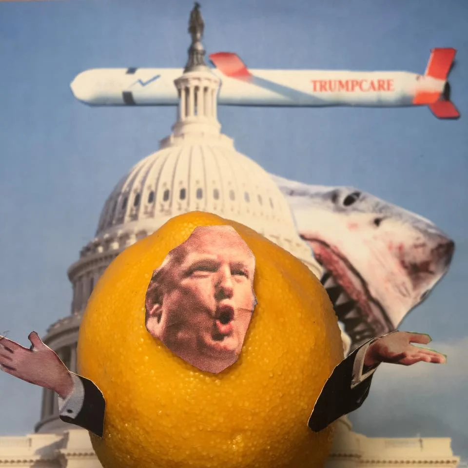 5.6.17 If Looks Could Kill... "Wow, the Fake News media did everything in its power to make the Republican Healthcare victory look as bad as possible. They haven't even seen phase 2 of my war on women!" #LemonLaw