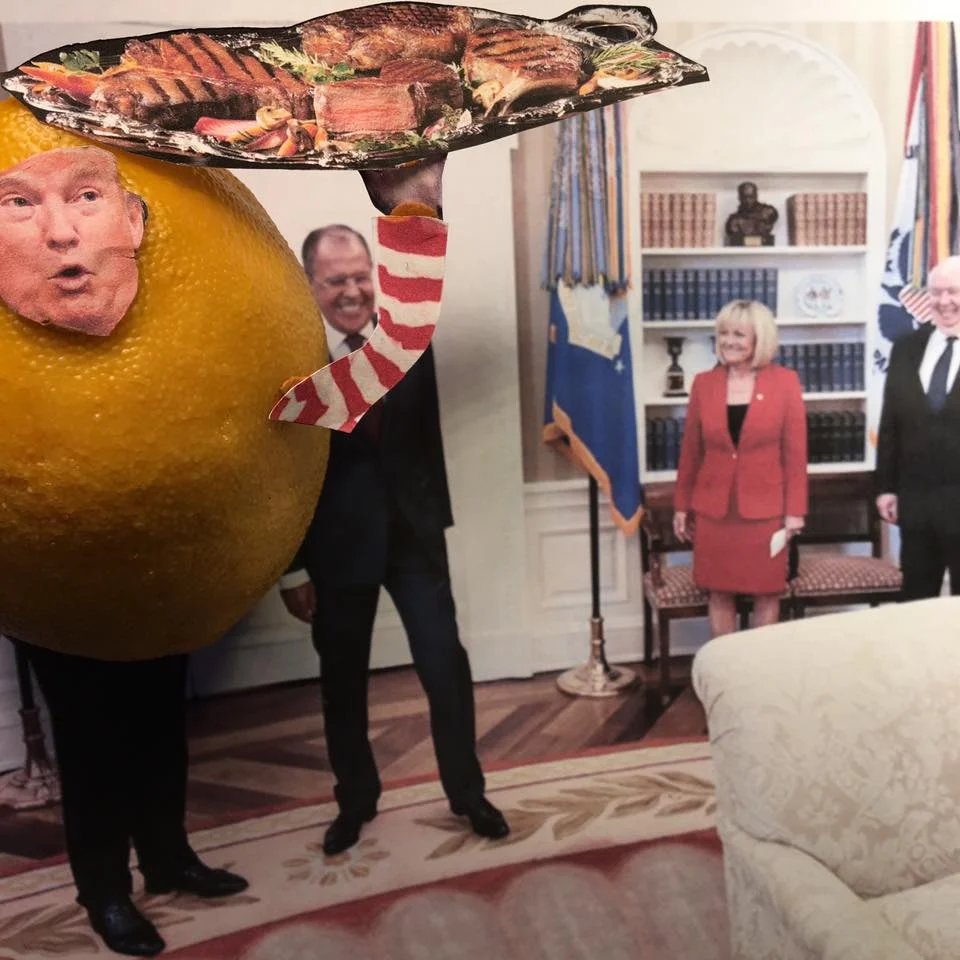 5.15.17 Intelligence… "I get great intel. I have people brief me on great intel every day. I feed it to Russian agents in the oval office. I shit you not!" #LemonLaw #DivestDonald