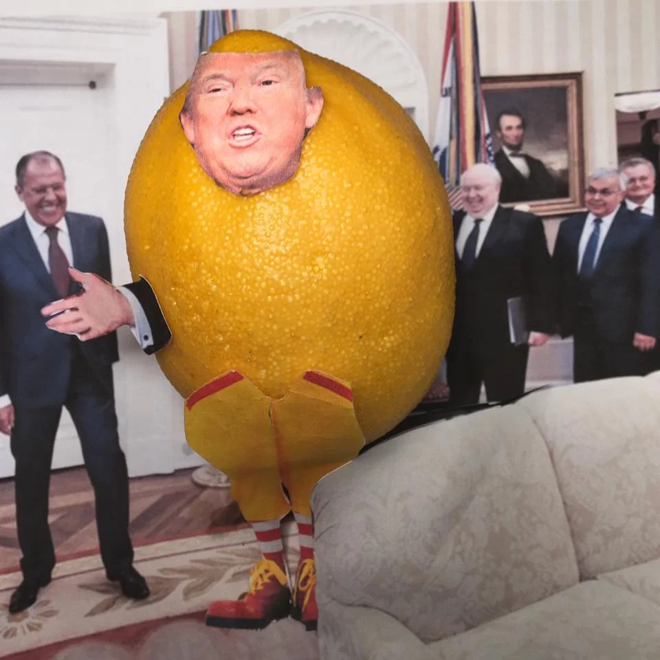 5.17.17 Putin It In Perspective... "When I spoke with Putin he asked me whether or not I would see Lavrov. Now, should I say ‘no, I’m not going to see him?’ I said, ‘I will see him.' As President I wanted to share with Russia a little Israeli intelligence which I have the absolute right to do. Not everything I do is criminal, some of it is incompetent." #LemonLaw #DivestDonald