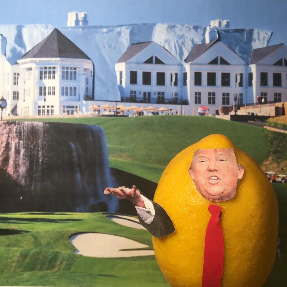 6.3.17 Off Course... "The Paris Accord created a U.N. slush fund. It is a redistribution of wealth to help pay for the Arctic ice cap turning into slush." #LemonLaw #DivestDonald