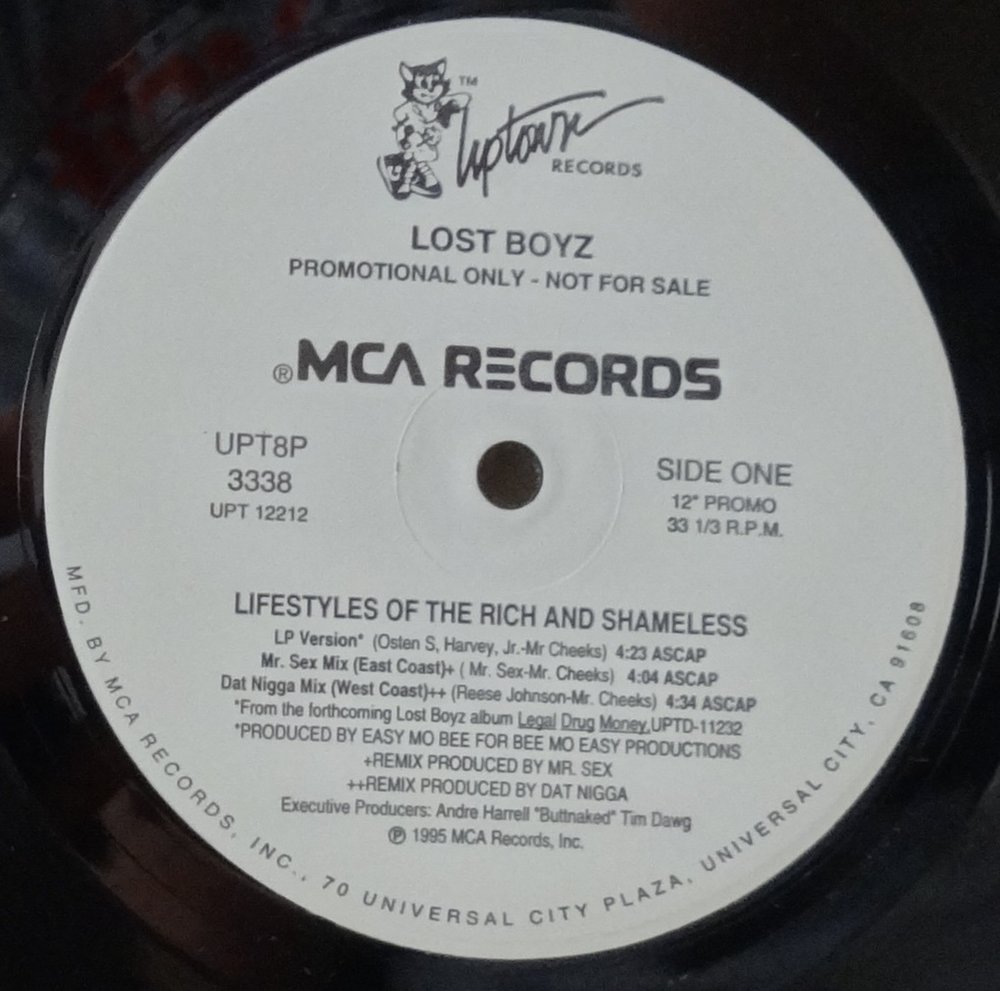 Lost Boyz-Lifestyles Of The Rich And Shameless (promo) — Subway HipHop  Records