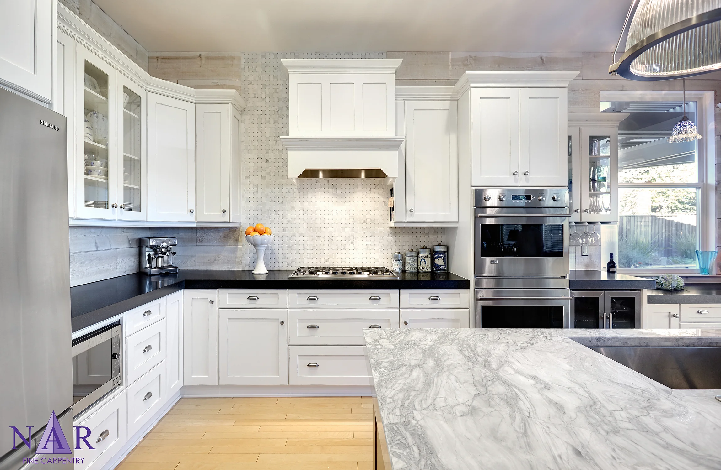 Davis Cottage Kitchen . Nar Fine Carpentry.Sacramento. El Dorado Hills