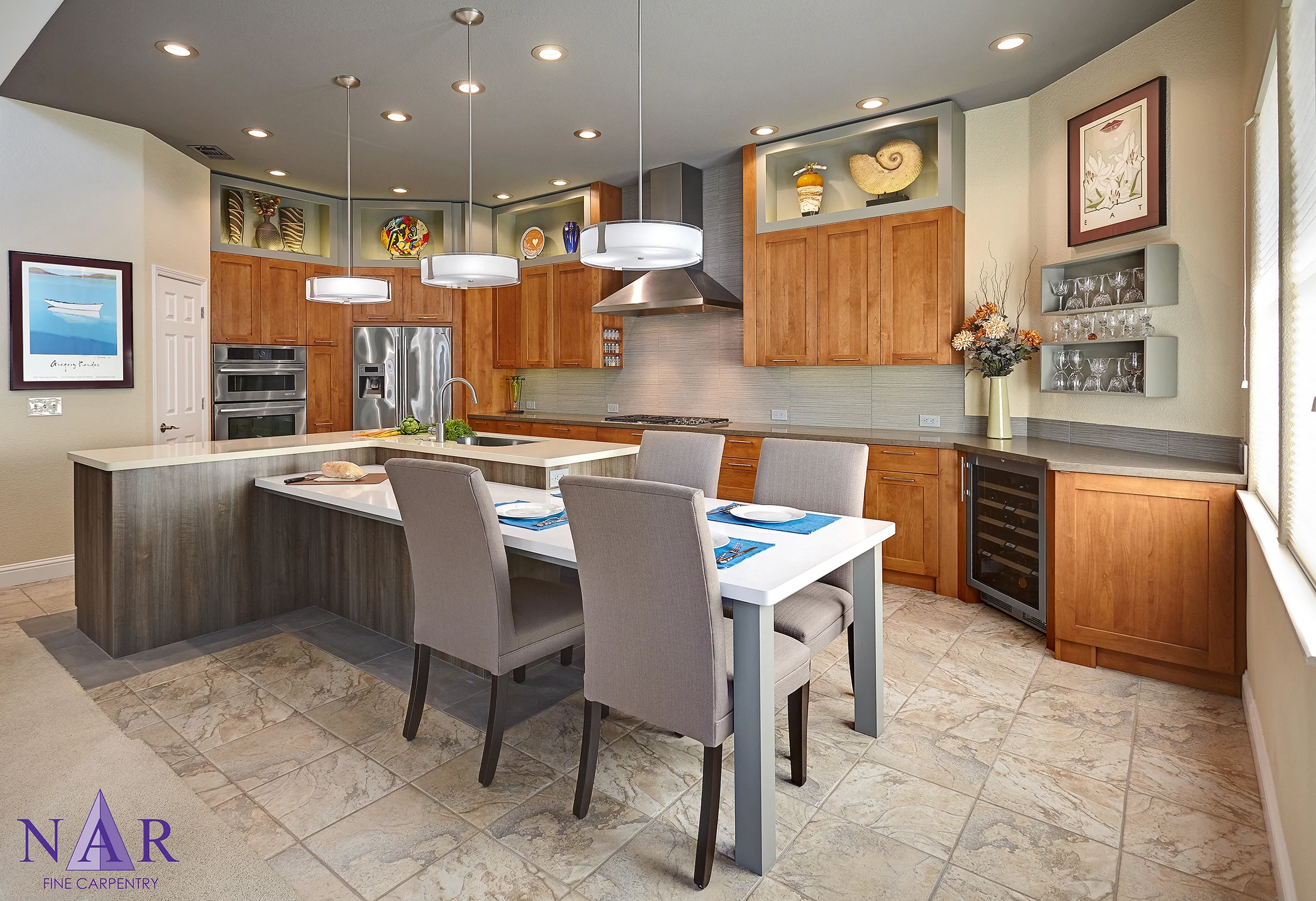 Davis Rockwell Residence. Nar Fine Carpentry.Sacramento. El Dorado Hills