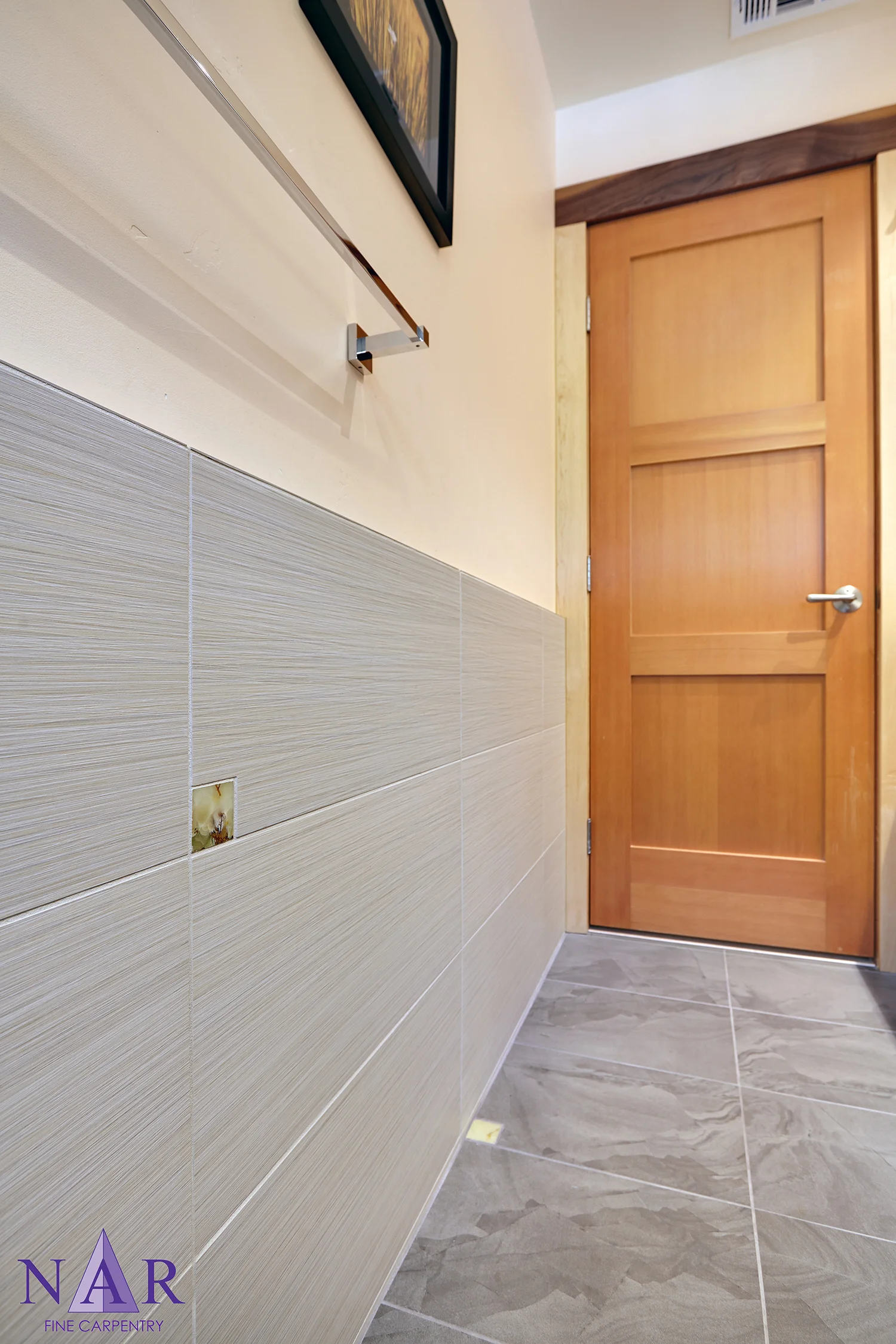 Carmichael Zen Bath. Nar Fine Carpentry. Sacramento. El Dorado Hills