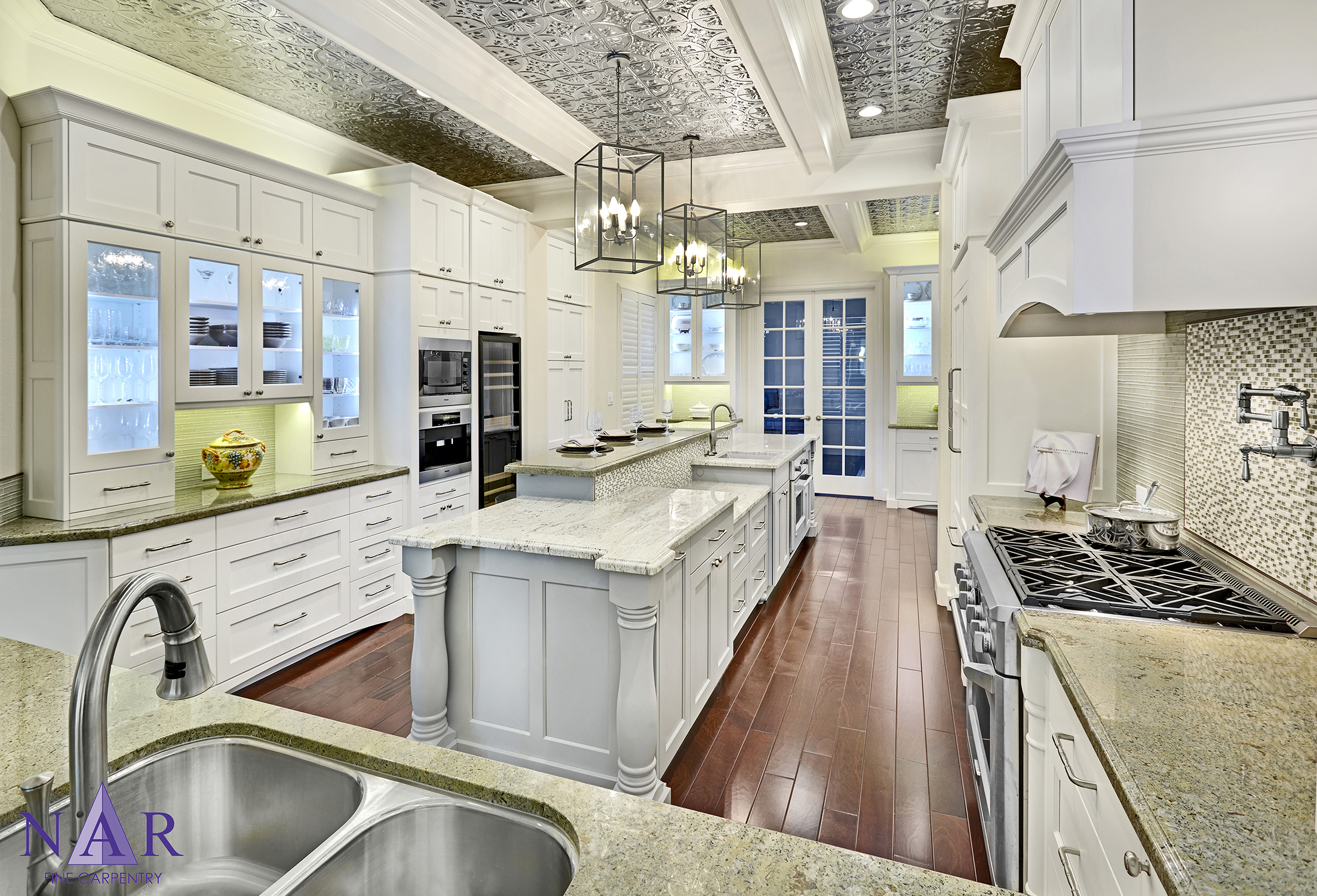 Lincoln French Laundry Kitchen. Nar Fine Carpentry. Sacramento. El Dorado Hills