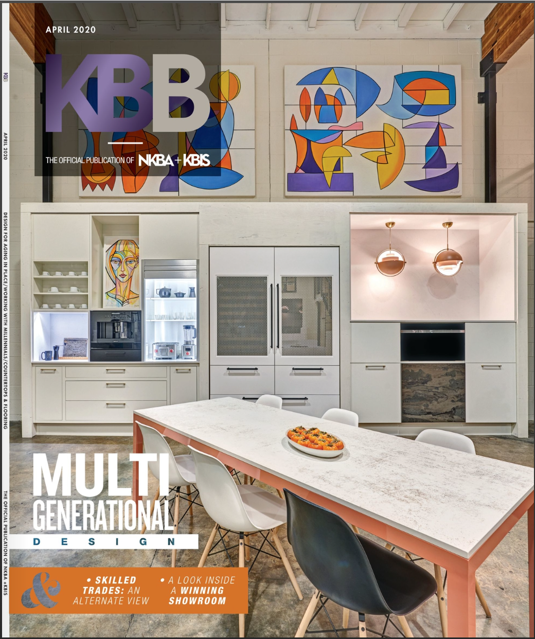 NDG Showroom on the cover of KBB