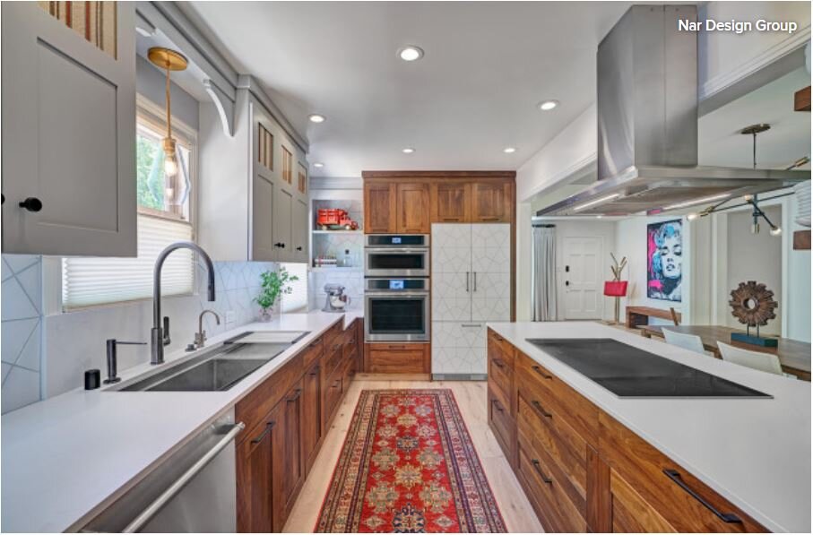 Houzz Highlights "Lago Bungalow" Kitchen