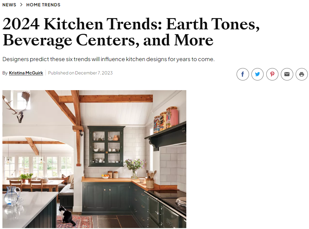 2024 kitchen trends