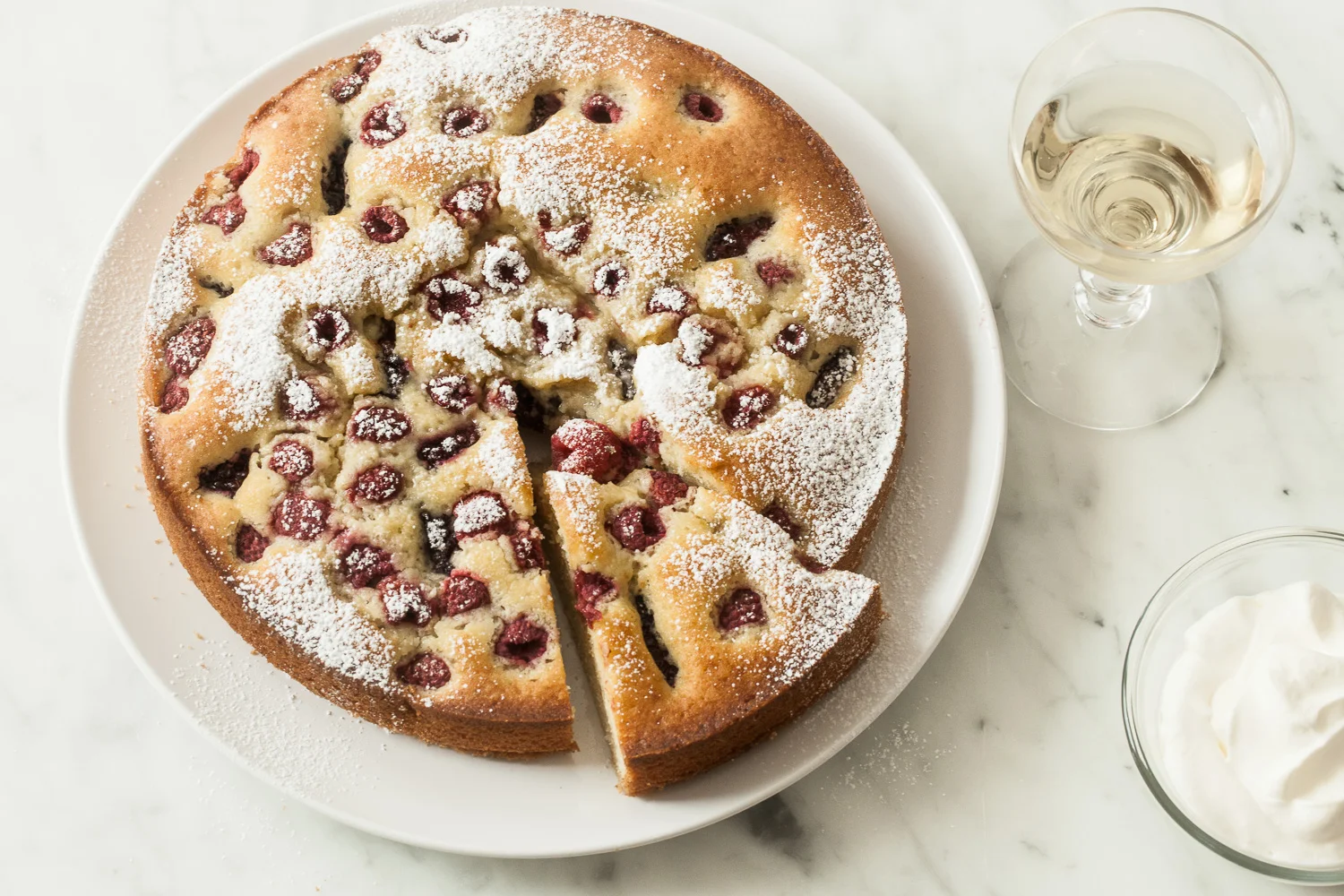 Sweet Wine and Berry Cake — SALLY VARGAS