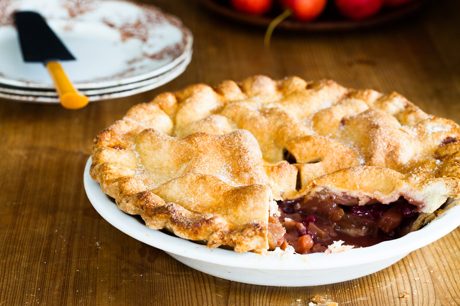 Apple Cranberry Pie Recipe — Sally Pasley Vargas