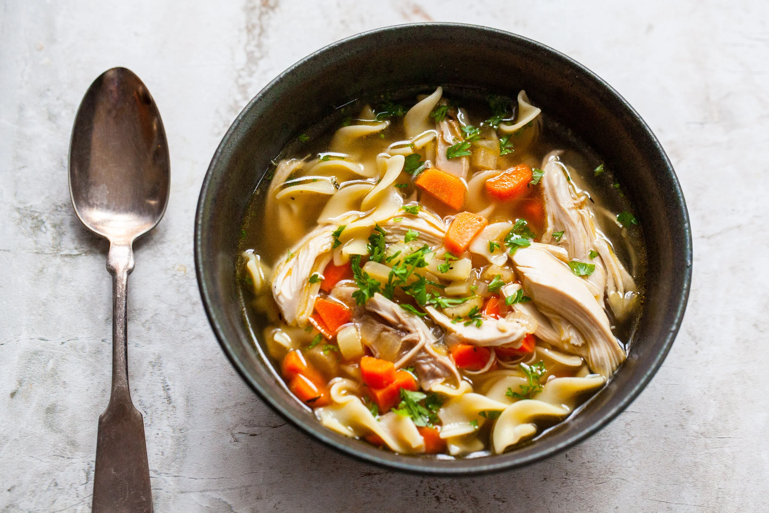 Chicken Noodle Soup in Half the Time — SALLY PASLEY VARGAS