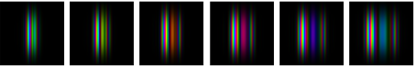 Fig 2: Reconstructed phase images. The power error has been reduced to well under 0.0001 for each image.