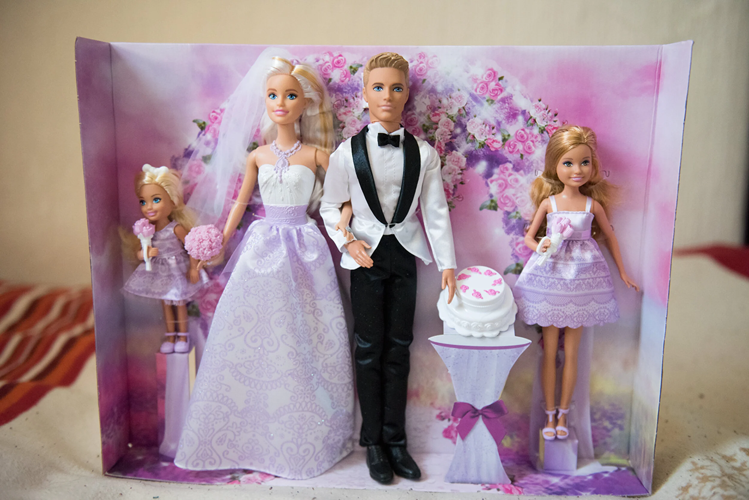 barbie wedding gift set
