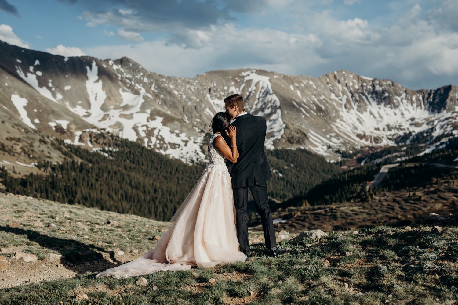 Colorado Mountainous Bridal Portraits — Mary Meck Weddings