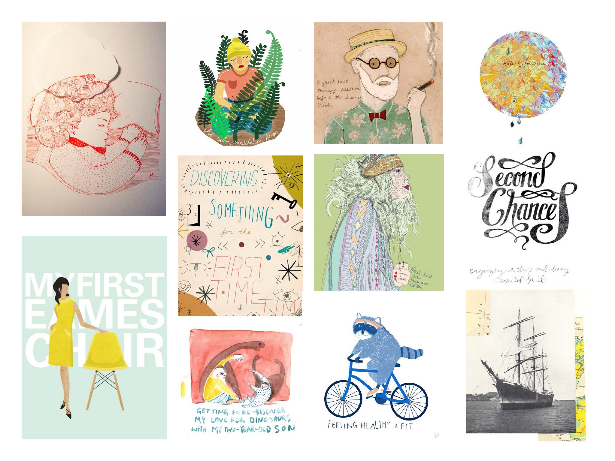 Illustrations by Flavia Lopez, Ali Hall, Melissa Medwyk, April Elcich, Carla Zimmer, Nadine Nevitt, Sally Fung, and Mike Ellis 