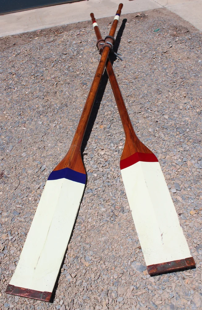 recycled oars