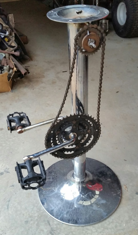 sore-arse cyclist stool
