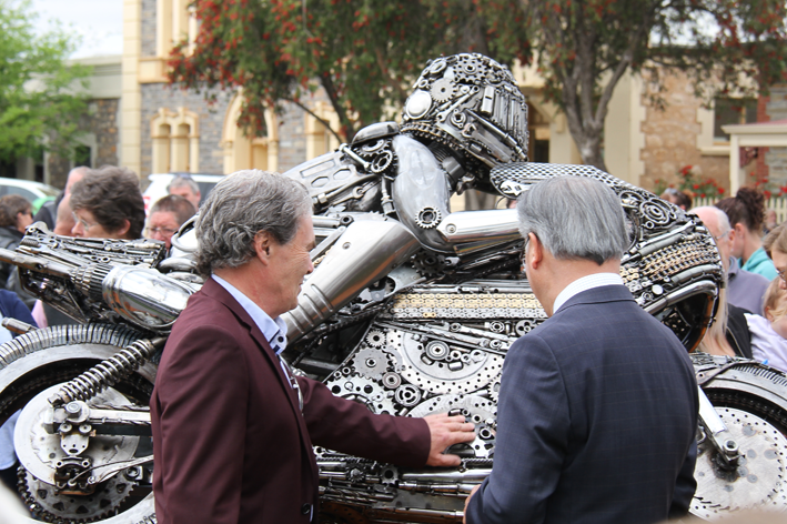 explaining detail to the Governor