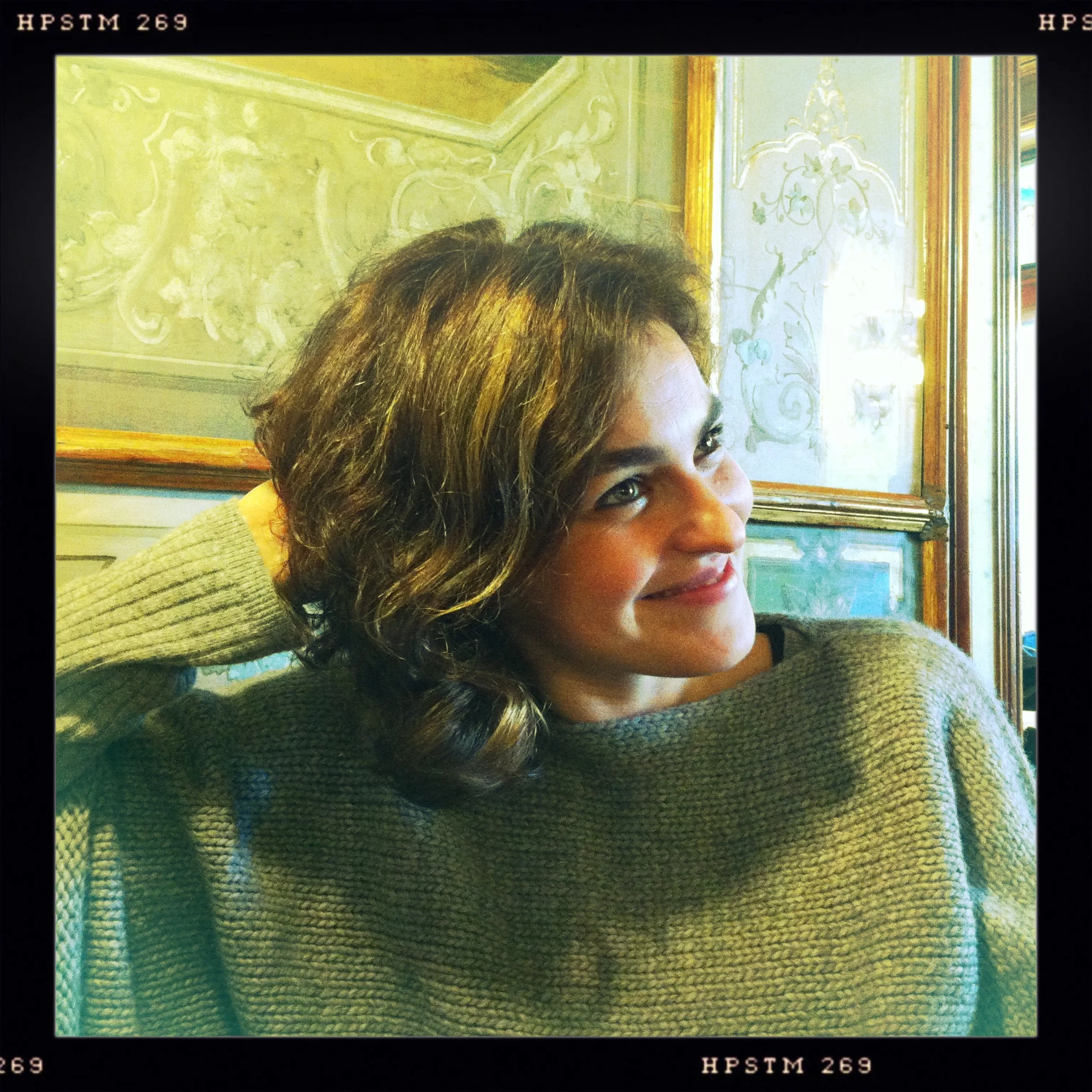 here is a photo of helen in Venice 